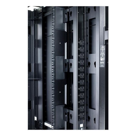 Support mural APC AR7710 pour contención de cables, noir