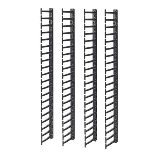 Canaleta para cables APC AR7717A recta vertical negra 42U
