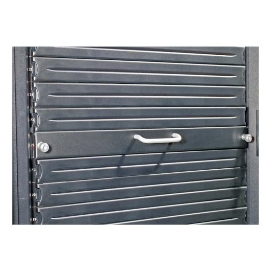 Panel ciego APC AR8136BLK200 1U pour rack, noir