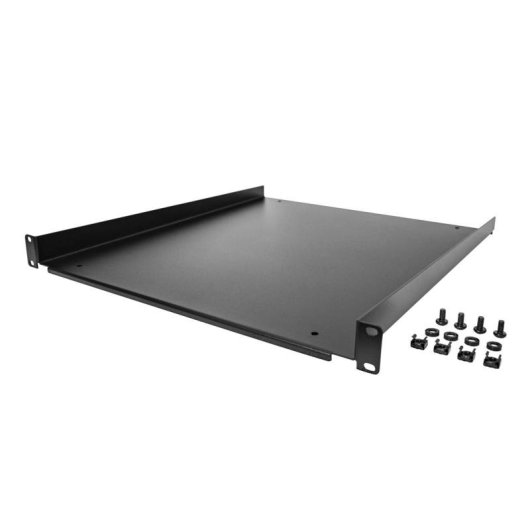Estante fijo para rack 1U StarTech.com 20" profundidad 25 kg