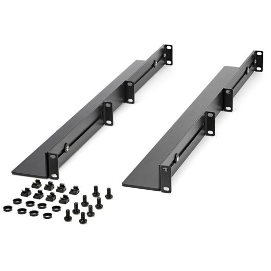 Carril de rack 1U 19" StarTech.com Profundidade ajustável 61-91,4 cm