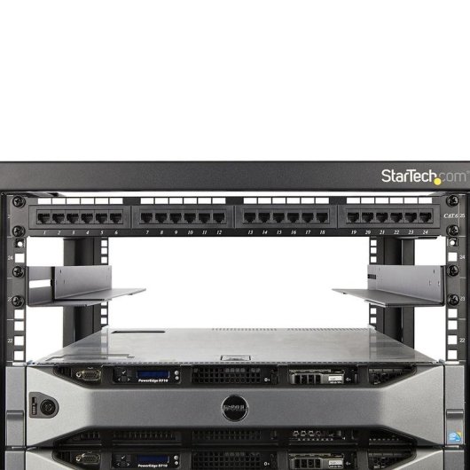 Carril de rack 1U 19" StarTech.com Profundidade ajustável 61-91,4 cm