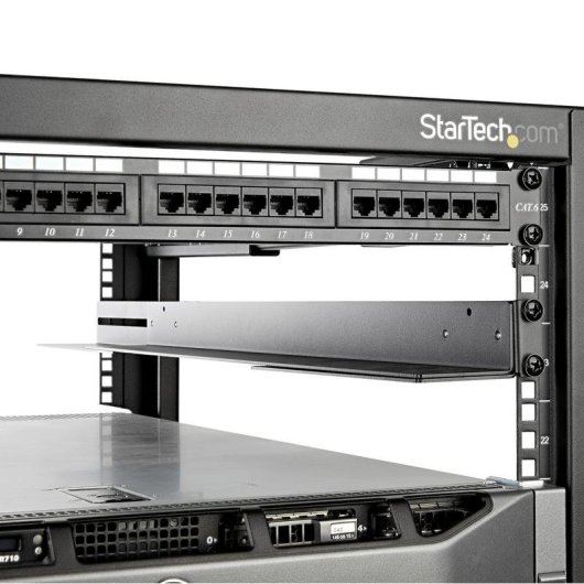 Carril de rack 1U 19" StarTech.com Profundidade ajustável 61-91,4 cm