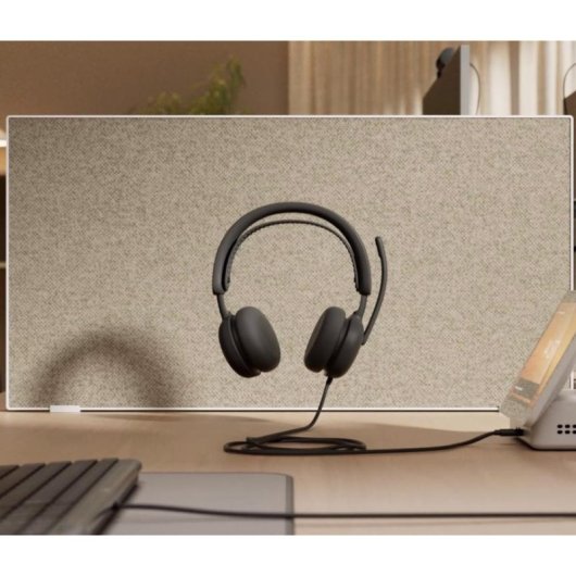 Auriculares Logitech Zone Wired 2 avec câble USB-C/USB-A, réduction de bruit, micro pro, graphite