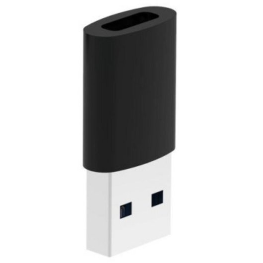 Ladegerät Port Designs 65W GaN USB-C und USB-A, Schwarz