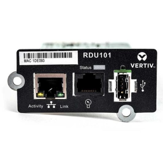 Tarjeta de red Vertiv IntelliSlot RDU101 Ethernet 100 Mbit/s USB 1 puerto