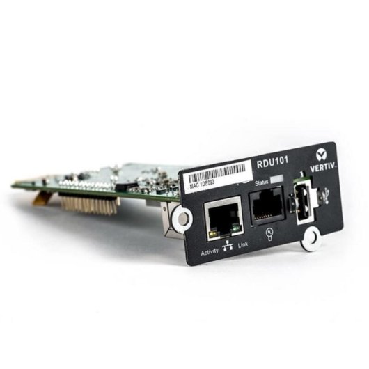 Tarjeta de red Vertiv IntelliSlot RDU101 Ethernet 100 Mbit/s USB 1 puerto