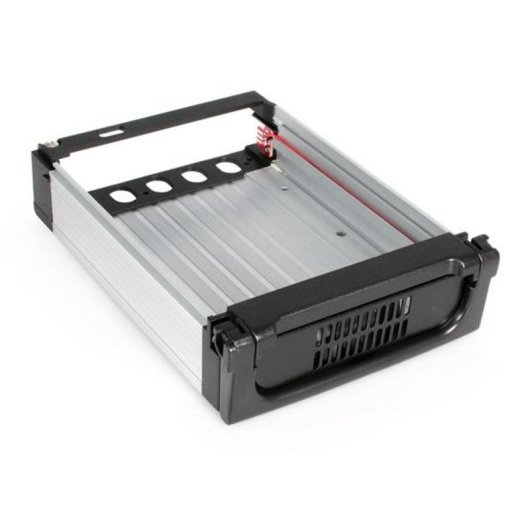 Cajón Móvil StarTech.com Aluminio para Disco Duro SATA 3.5" Bahía 5.25"