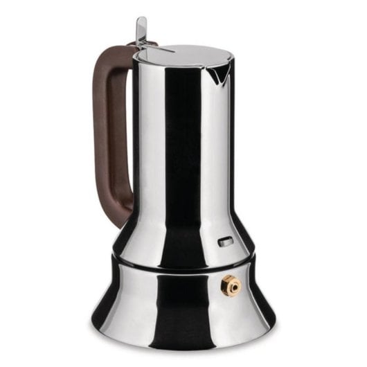 Máquina de café italiana Alessi 9090 aço inoxidável 0,15 L 3 chávenas indução