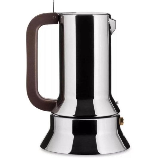 Máquina de café italiana Alessi 9090 aço inoxidável 0,15 L 3 chávenas indução