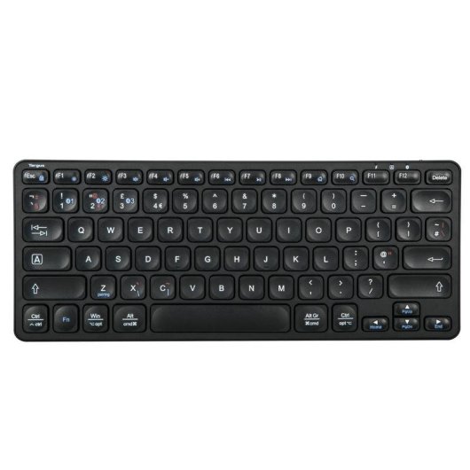 Tastatur Targus AKB862UK Membran kabellos Bluetooth 5.1 UK English kompakt