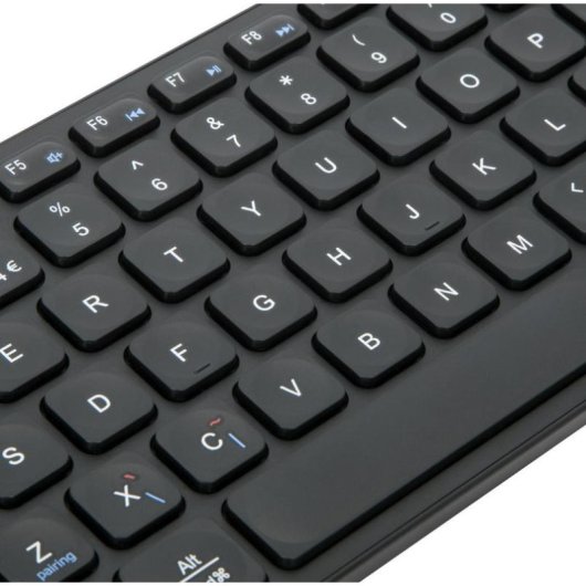 Tastatur Targus AKB862UK Membran kabellos Bluetooth 5.1 UK English kompakt