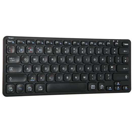 Tastatur Targus AKB862UK Membran kabellos Bluetooth 5.1 UK English kompakt