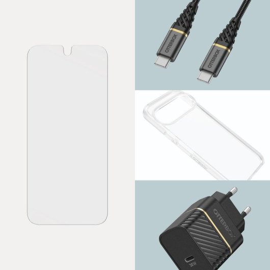 Display-Schutzfolie OtterBox Premium PolyArmor Eco für Google Pixel 9 Pro Fold transparent
