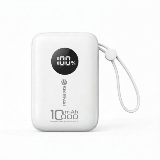 Batería Externa Sikenai DSM-10 10.000 mAh 22,5 W Carga Rápida USB-C
