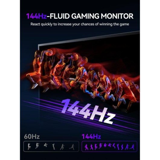 Monitor Uperfect 17,3" FullHD 144Hz IPS HDR100% Adobe RGB VESA USB-C HDMI