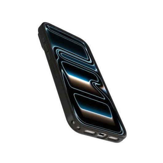 Funda para móvil OtterBox Symmetry Clear Cover PC TPU Negra Transparente para iPhone 17 Pro Max