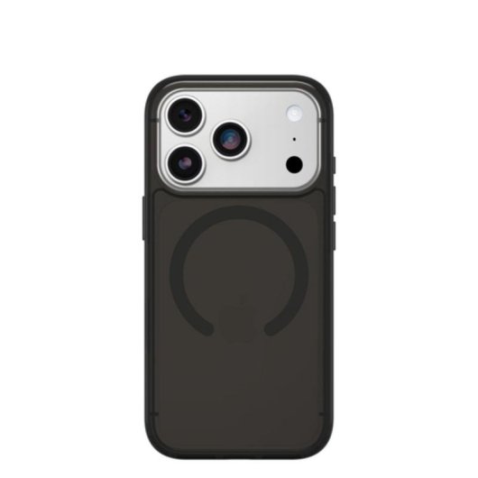 Funda para móvil OtterBox Symmetry Clear Cover PC TPU Noir Transparent pour iPhone 17 Pro