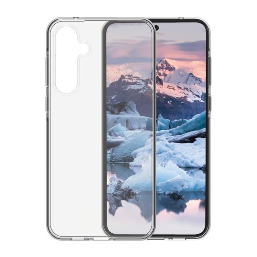 Funda pour mobile dbramante1928 Nuuk Cover plastique recyclé transparent pour Galaxy A55 5G