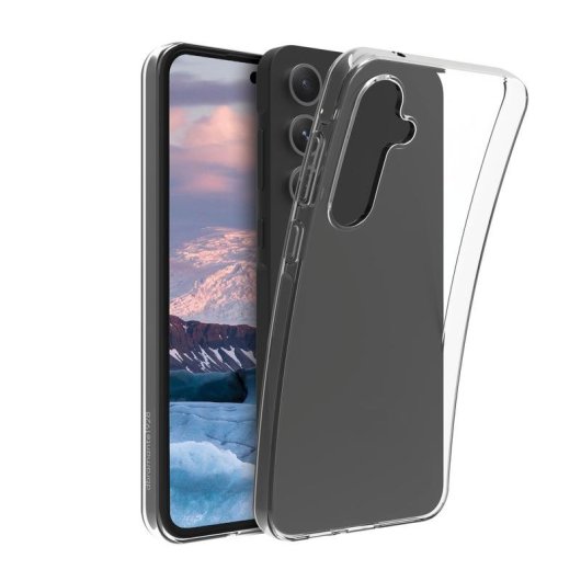 Funda pour mobile dbramante1928 Nuuk Cover plastique recyclé transparent pour Galaxy A55 5G