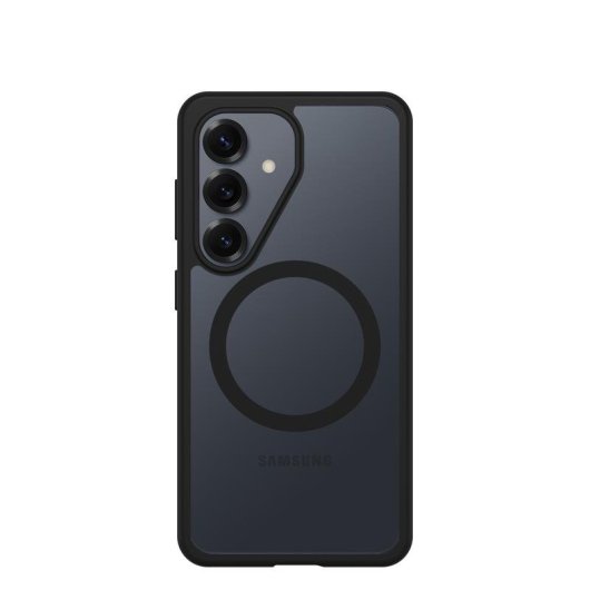 Capa OtterBox React Magnets Series Cover resistente preta transparente para Galaxy S26