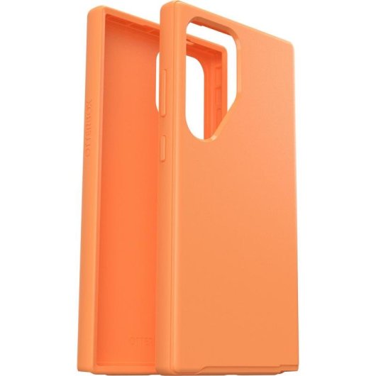 Handyhülle OtterBox Symmetry Cover PC und Gummi Orange für Galaxy S24 Ultra