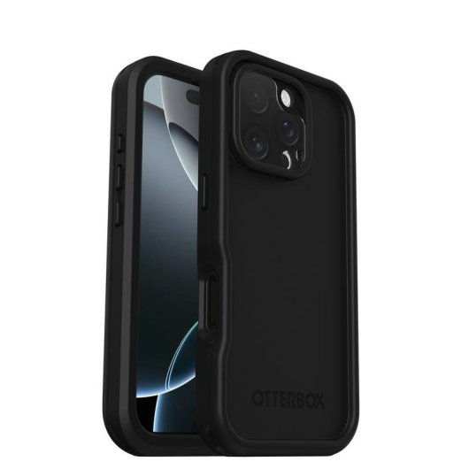 Funda para móvil OtterBox Frē Series Cover Policarbonato Negro MagSafe para iPhone 16 Pro