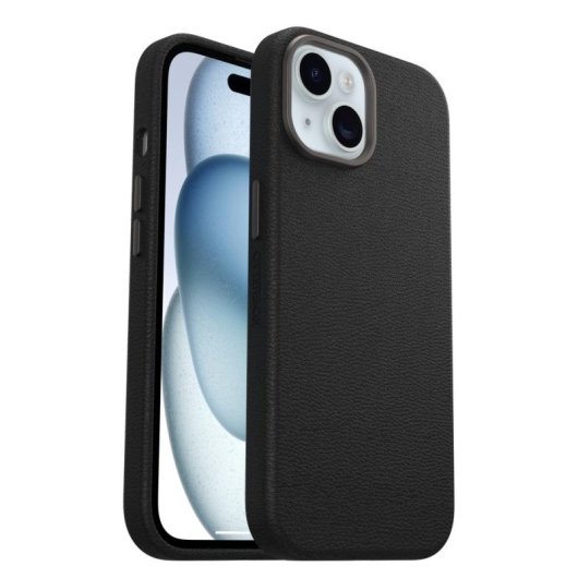 Funda para móvil OtterBox Symmetry Cactus Cover pelle di cactus nera per iPhone 15 14 13