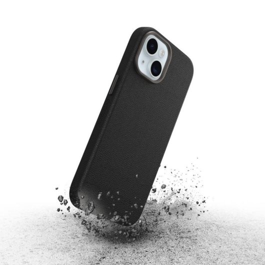 Funda para móvil OtterBox Symmetry Cactus Cover pelle di cactus nera per iPhone 15 14 13