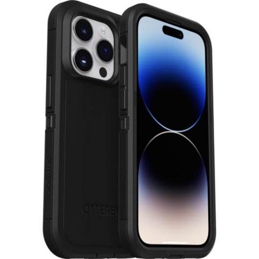 Funda para móvil OtterBox Defender XT Cover case Rubber Preto MagSafe para iPhone 14 Pro