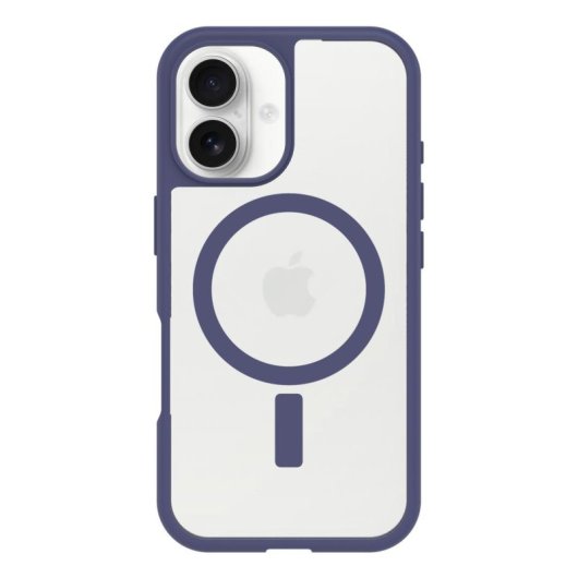 Funda para móvil OtterBox React Series Cover Policarbonato Blu per iPhone 16