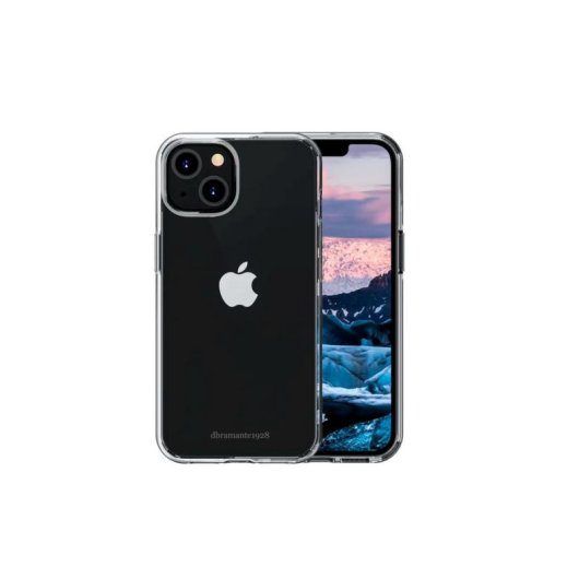 Custodia per cellulare DBRAMANTE1928 Reykjavik Pro Cover riciclato trasparente per iPhone 13