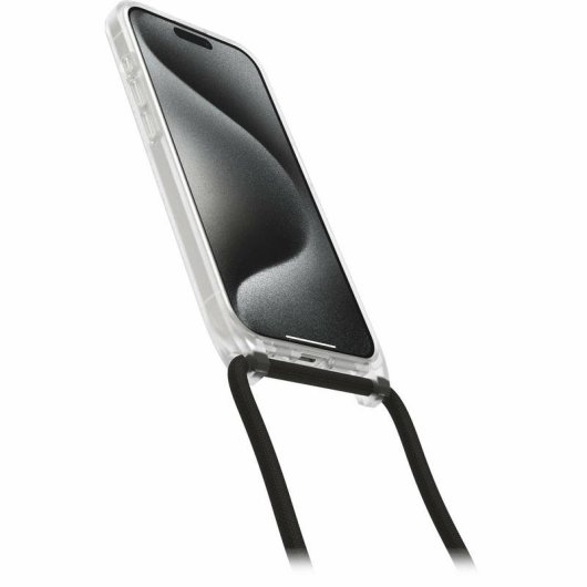 Funda para móvil OtterBox React Necklace Cover Nylon Transparente para iPhone 15 Pro