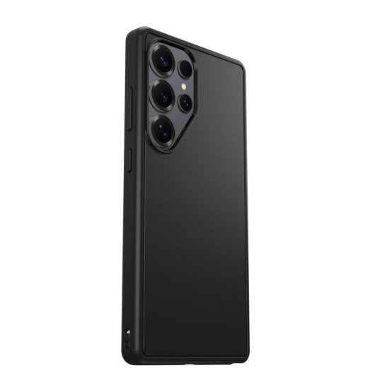 Funda para móvil OtterBox Symmetry Series Negra de TPE y PC con imanes para Galaxy S25 Ultra, acceso total a botones