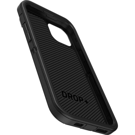 Funda para móvil OtterBox Defender Cover PC et caoutchouc noir pour iPhone 15 Plus