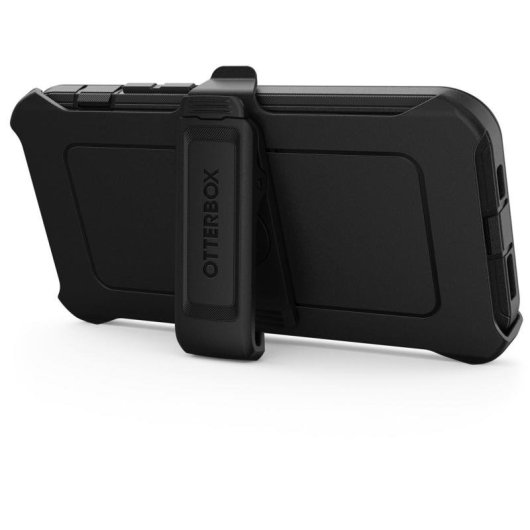 Funda para móvil OtterBox Defender Cover PC et caoutchouc noir pour iPhone 15 Plus