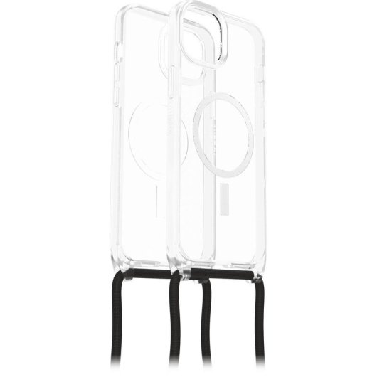 Funda para móvil OtterBox React Necklace Cover Nylon transparent für iPhone 15 Plus