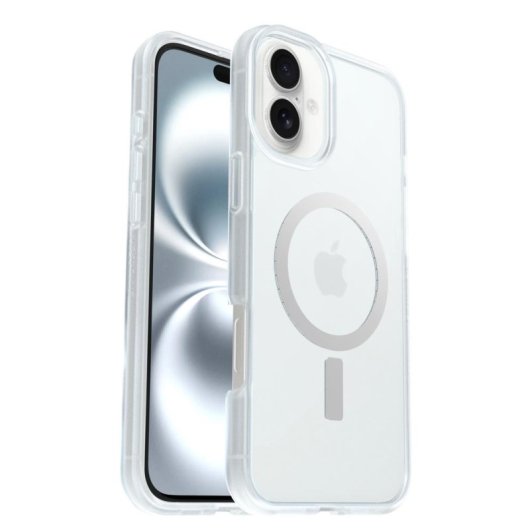 Funda para móvil OtterBox React Series Cover Policarbonato Transparente para iPhone 16 Plus