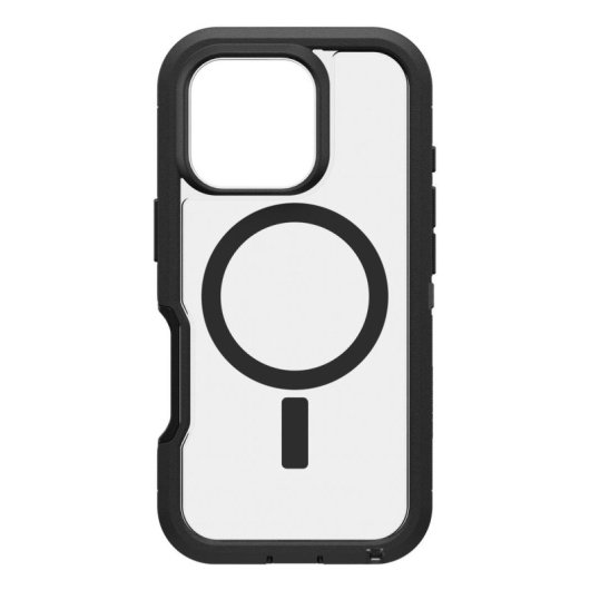 Funda para móvil OtterBox Defender Series XT Clear Policarbonato Negra Transparente para iPhone 16 Pro