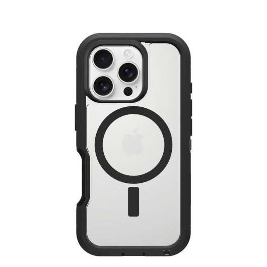 Funda para móvil OtterBox Defender Series XT Clear Policarbonato Negra Transparente para iPhone 16 Pro