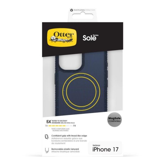 Funda para móvil OtterBox Sole Series Cover case Policarbonato Azul para iPhone 17