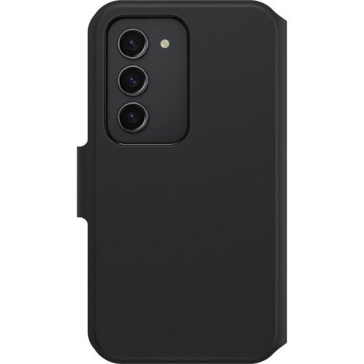 Funda para móvil OtterBox Strada Via Folio Synthétique Noir Magnétique pour Galaxy S23