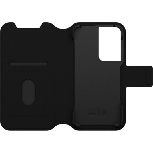 Funda para móvil OtterBox Strada Via Cartera Policarbonato Negro cierre magnético para Galaxy S22