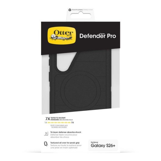 Funda para móvil OTTERBOX Defender Pro Magnets Silikon Schwarz für Galaxy S26+