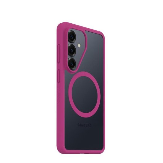 Funda para móvil OtterBox React Magnets Cover Trasparente Rosa per Galaxy S26