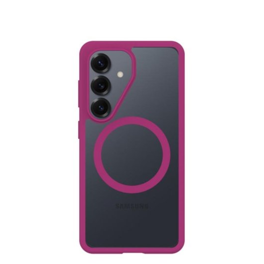 Funda para móvil OtterBox React Magnets Cover Trasparente Rosa per Galaxy S26