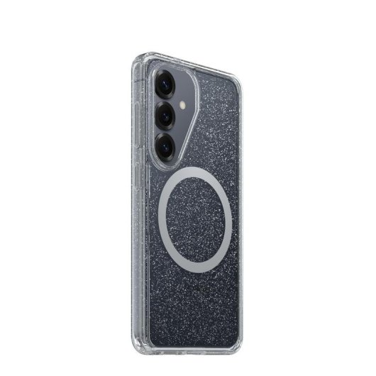 Funda transparente OtterBox Symmetry Clear Magnets Cover para Galaxy S26, protección certificada, carga inalámbrica rápida