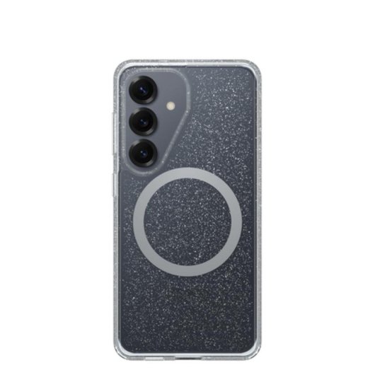 Funda transparente OtterBox Symmetry Clear Magnets Cover para Galaxy S26, protección certificada, carga inalámbrica rápida