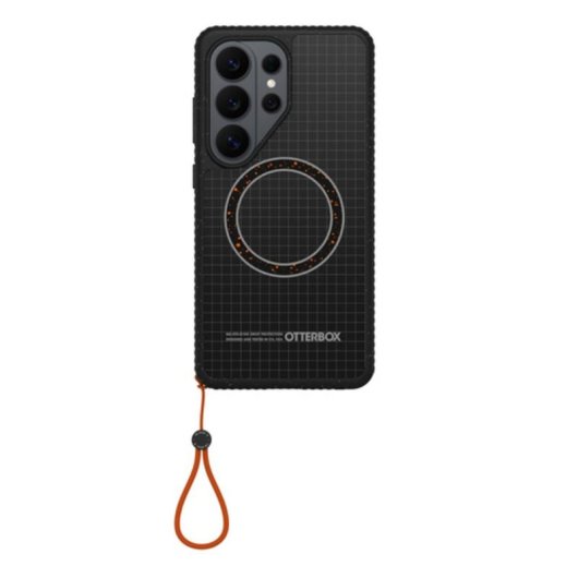 Funda para móvil OtterBox Sole Series Cover Negra con asa para Galaxy S26 Ultra