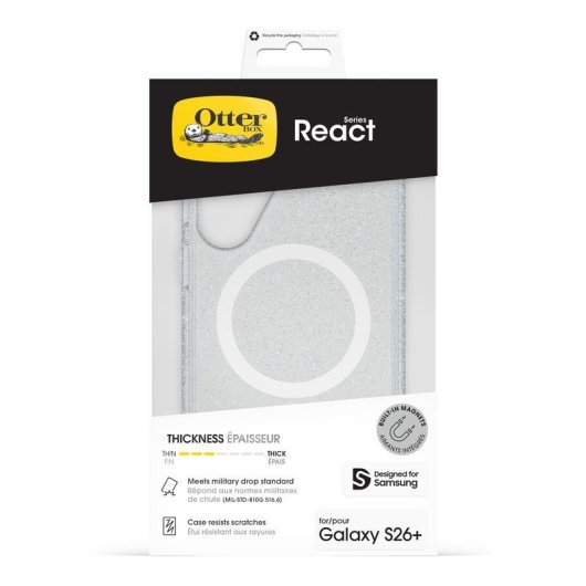Funda para móvil OtterBox React Magnets Cover transparent für Galaxy S26+